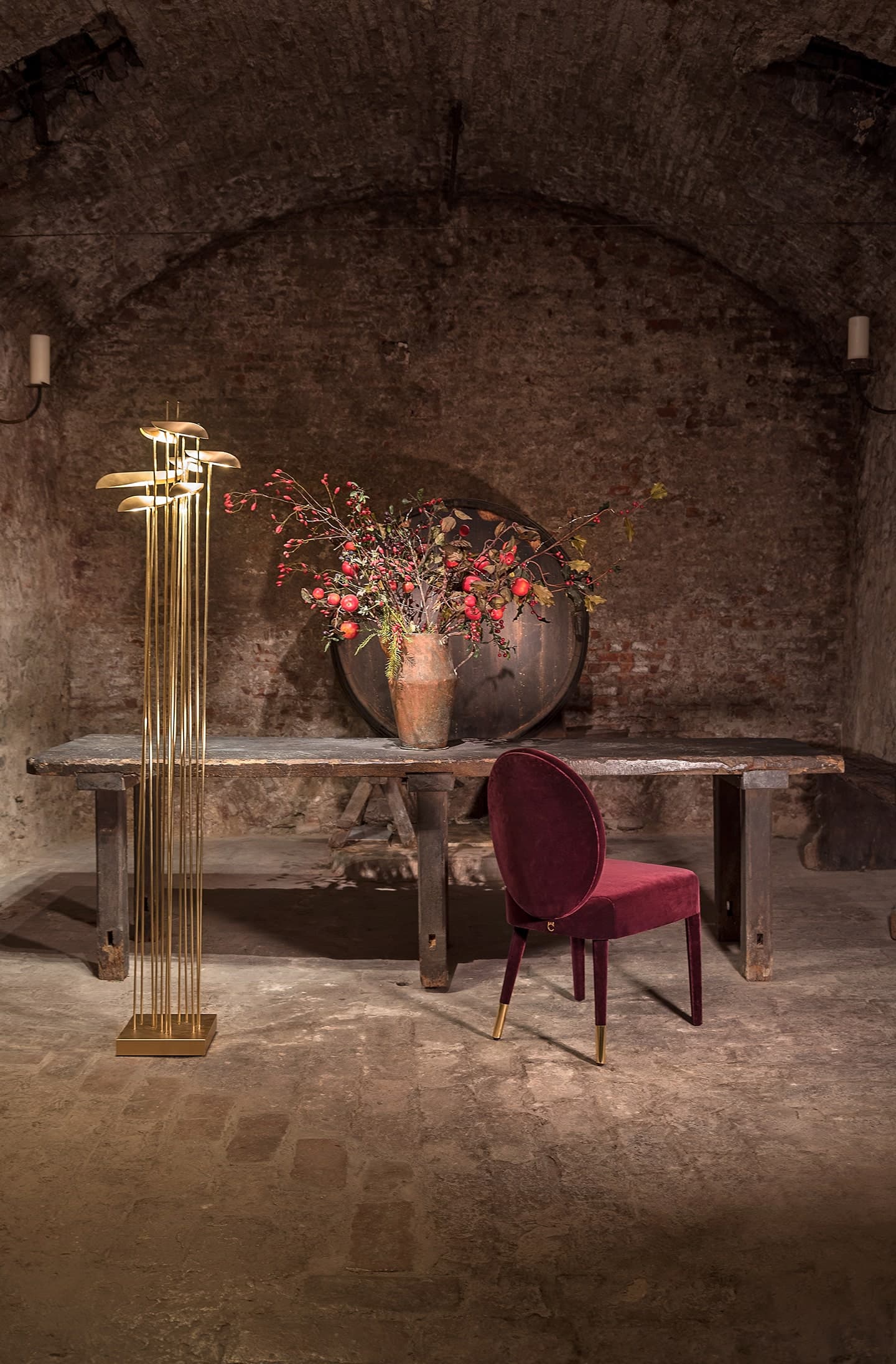 Напольный светильник Paolo Castelli Anodine floor Paolo Castelli