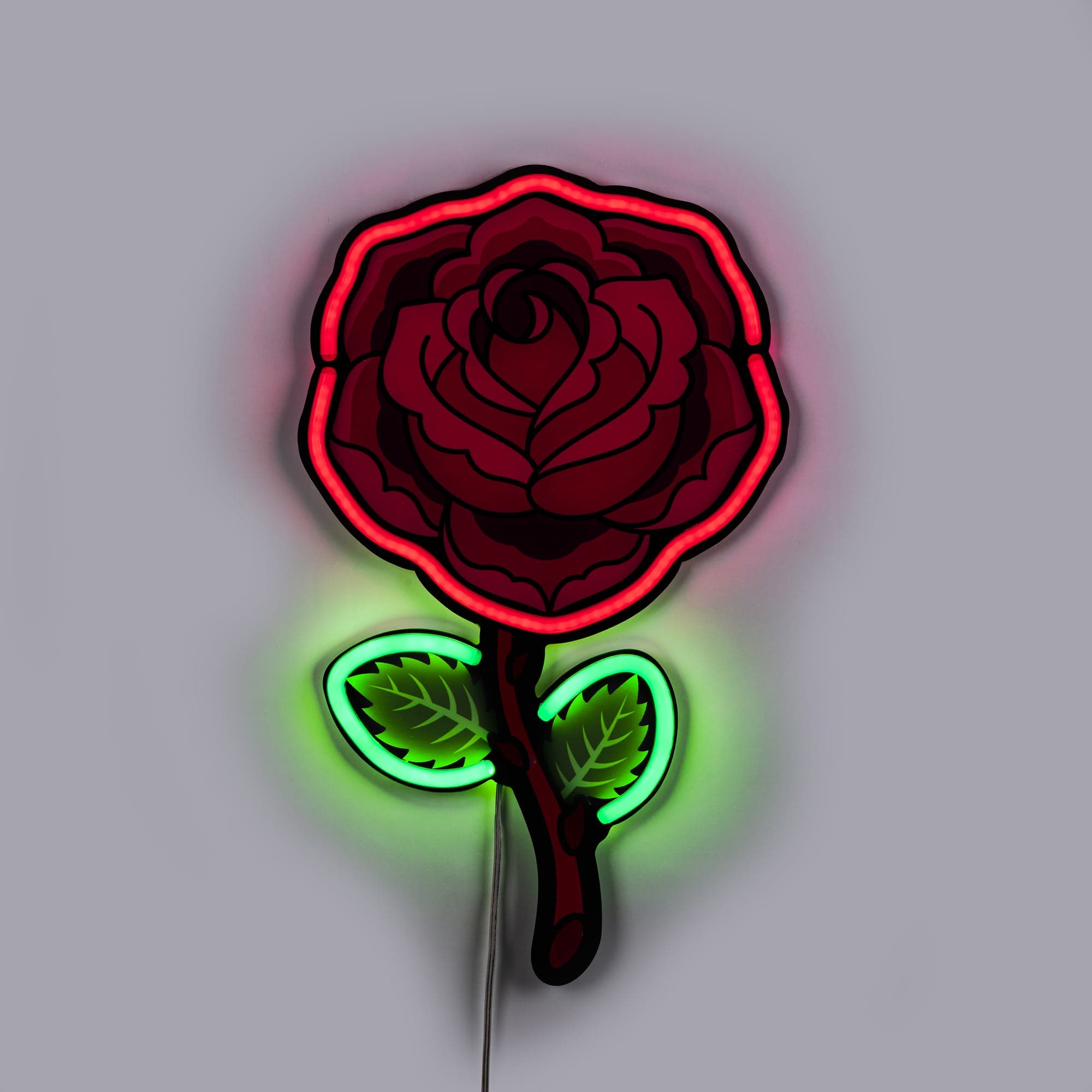 Настенный светильник Seletti Led Neon Sign Rose Seletti