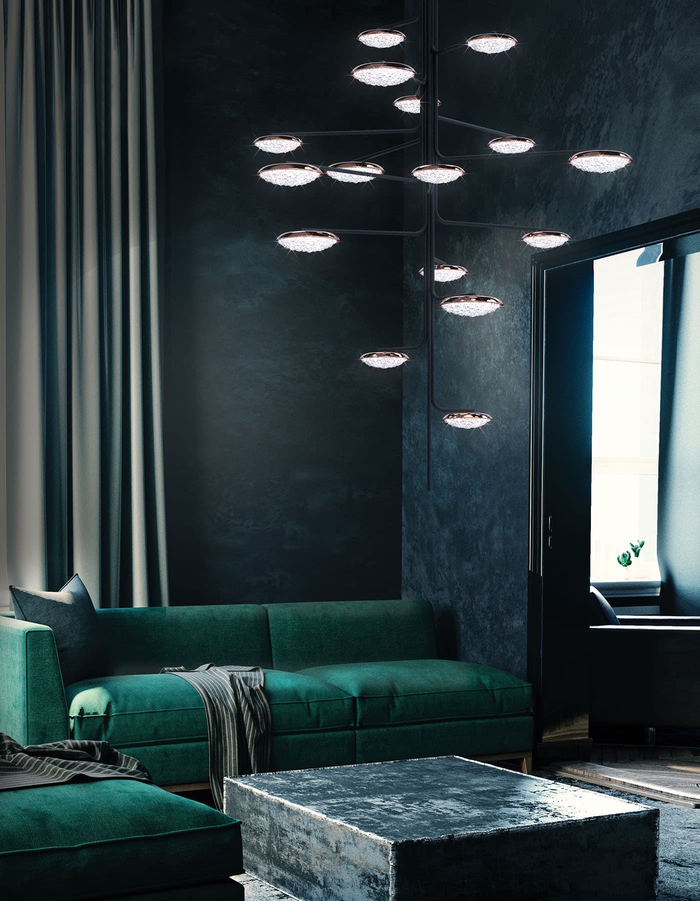 Подвесной светильник Manooi ORIGO PULSAR Manooi