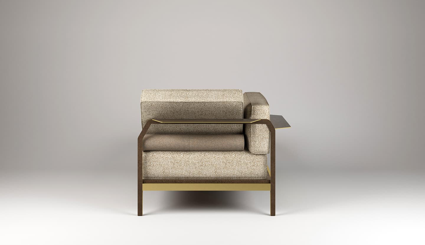 Кушетка Paolo Castelli Victor chaise longue