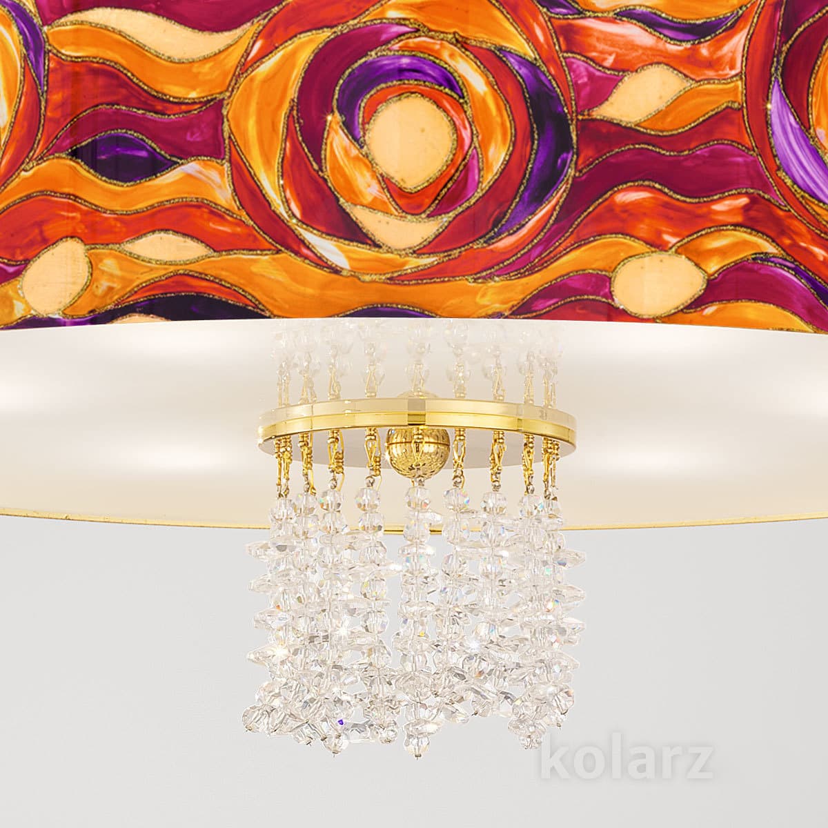 Подвесной светильник Kolarz EMOZIONE, Aqua Red, Ø60 KOLARZ