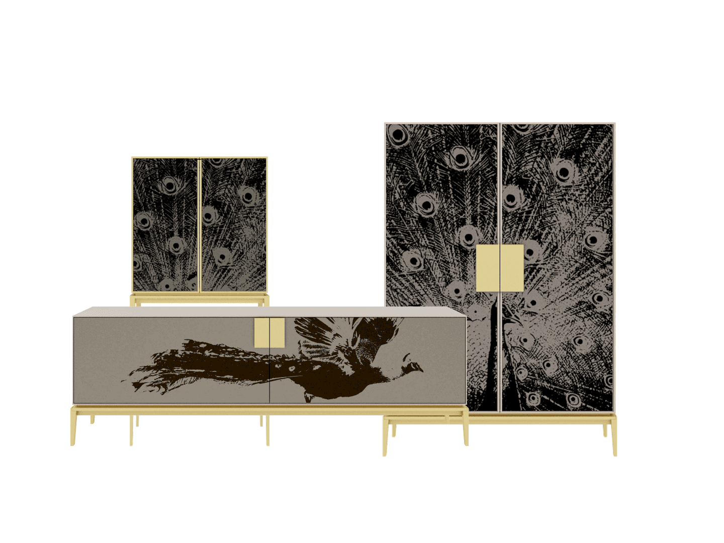 Тумба Paolo Castelli For Living LOW cabinet