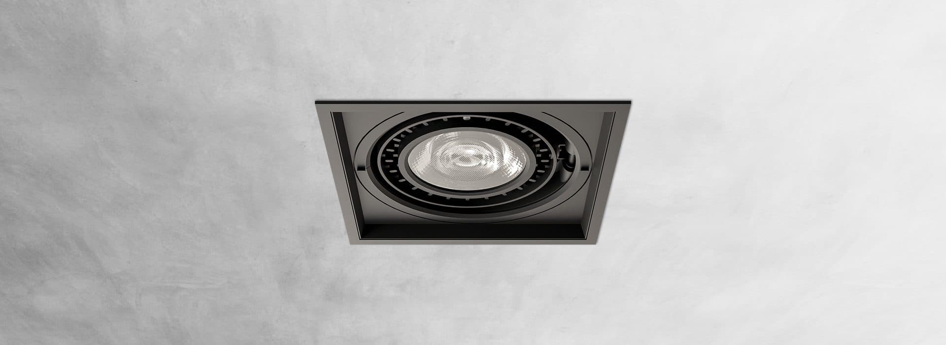 Встраиваемый светильник FormaLighting Moto-Palla In & Out 70 Square FormaLighting