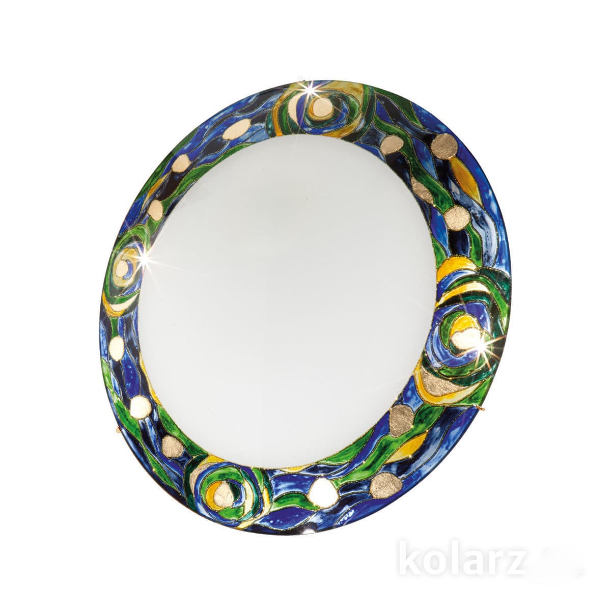 Настенно-потолочный светильник Kolarz SERENA, Aqua Blue, Ø40 KOLARZ