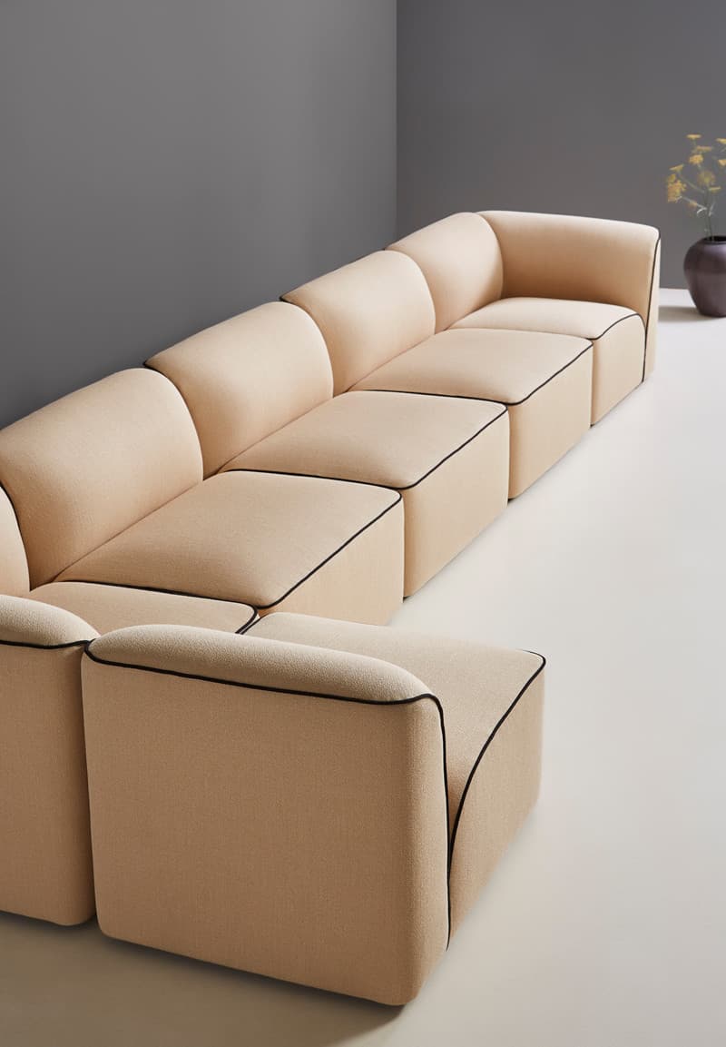 Модульный диван WOUD Flora middle module