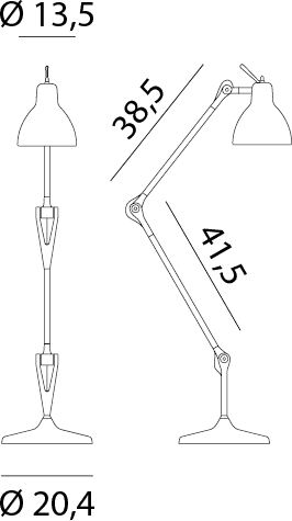 Настольный светильник Rotaliana Luxy Table Rotaliana