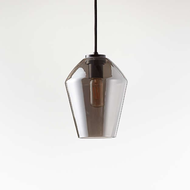 Подвесной светильник Crate and Barrel Arren Single Pendant with Angled Shade Crate and Barrel