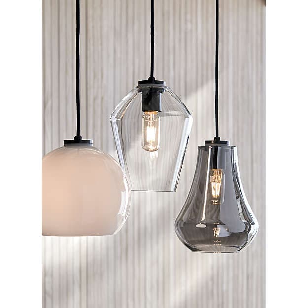 Подвесной светильник Crate and Barrel Arren Single Pendant with Angled Shade Crate and Barrel