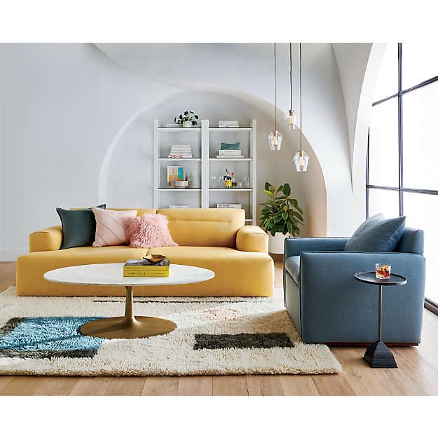 Подвесной светильник Crate and Barrel Arren Single Pendant with Round Shade Crate and Barrel