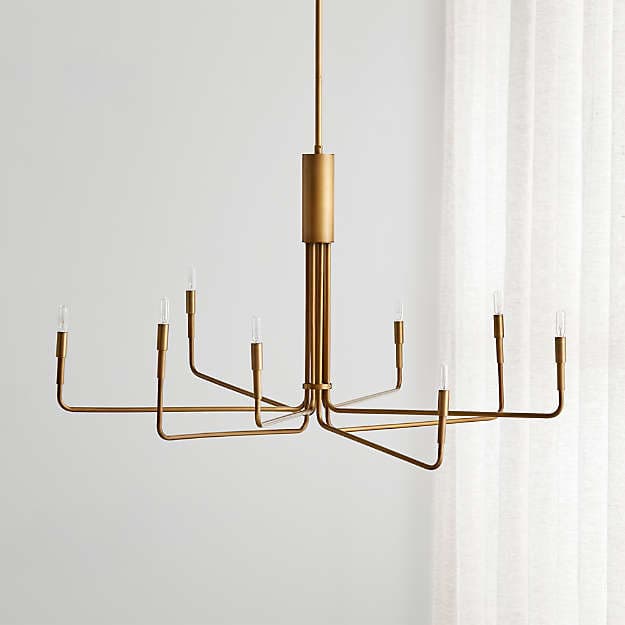Люстра Crate and Barrel Clive 6-Arm Chandelier Crate and Barrel