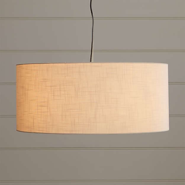 Подвесной светильник Crate and Barrel Finley Large Wheat Pendant Light Crate and Barrel