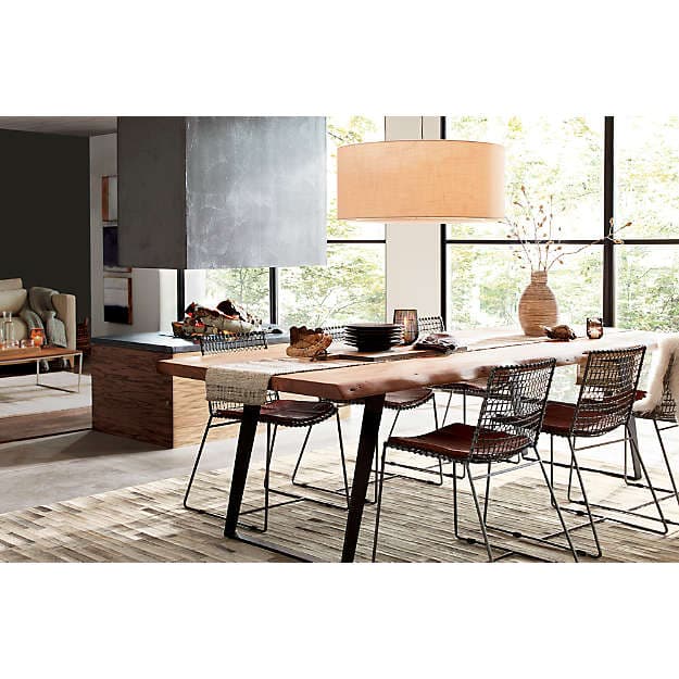 Подвесной светильник Crate and Barrel Finley Large Wheat Pendant Light Crate and Barrel