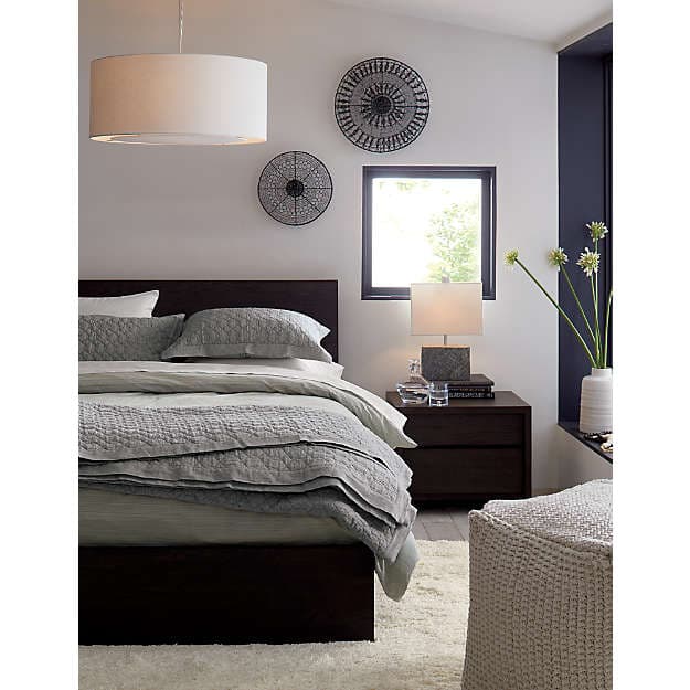 Подвесной светильник Crate and Barrel Finley Large Wheat Pendant Light Crate and Barrel