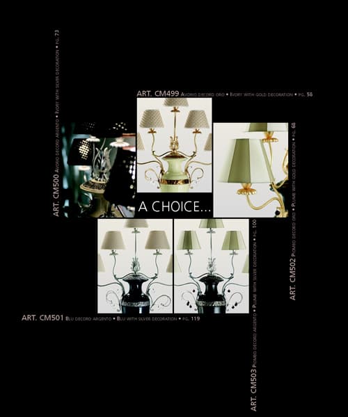 Настольная лампа Patrizia Garganti CM 499-503 Patrizia Garganti