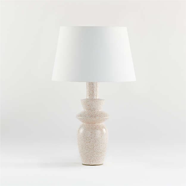 Настольная лампа Crate and Barrel Alina Table Lamp with Taper Shade Crate and Barrel
