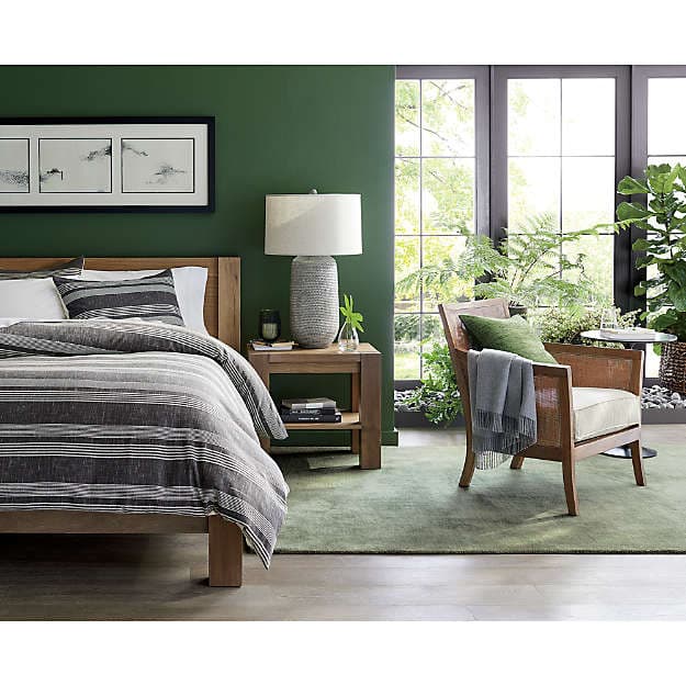 Настольная лампа Crate and Barrel Cane Table Lamp Crate and Barrel