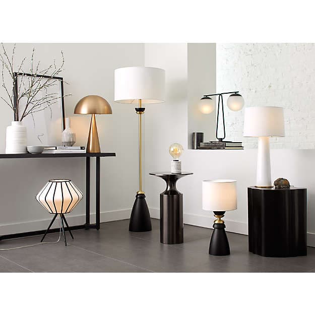 Настольная лампа Crate and Barrel Lynby Double Globe Table Lamp Crate and Barrel