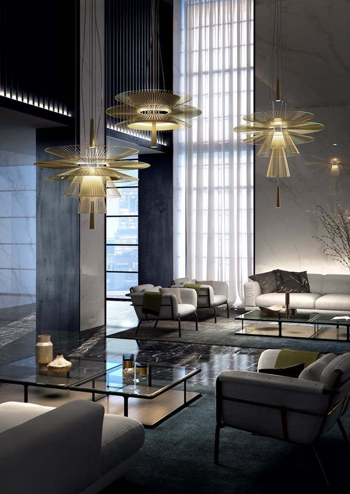 Подвесной светильник Forestier Suspension gravity 2 Forestier