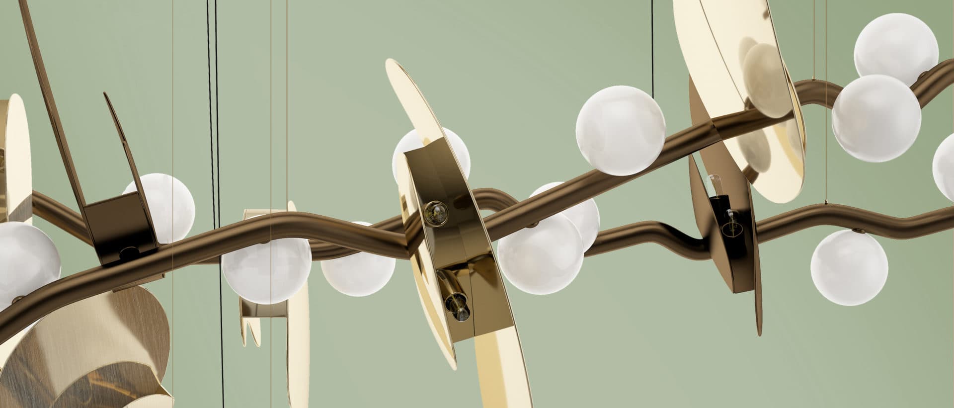 Подвесной светильник Creativemary Almond Suspension Creativemary