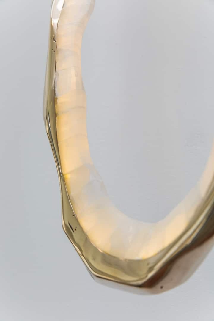 Настенный светильник Markus Haase Bronze and Onyx Circlet Sconce Markus Haase