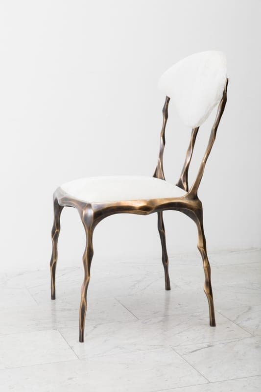 Стул Markus Haase Faceted Bronze Patina Dining Chair