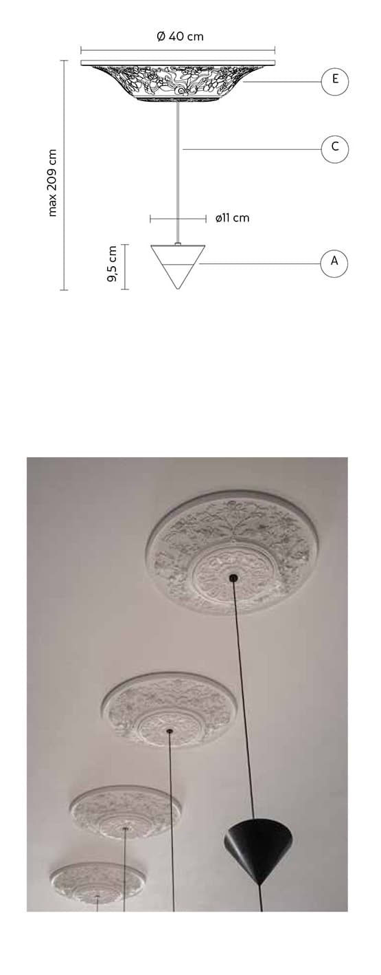 Подвесной светильник Karman Moonbloom SE256 1B INT Karman