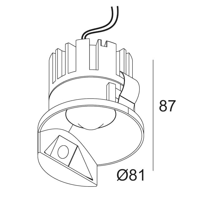 Встраиваемый светильник Delta Light ARTUUR R WALLWASH 92730 Delta Light