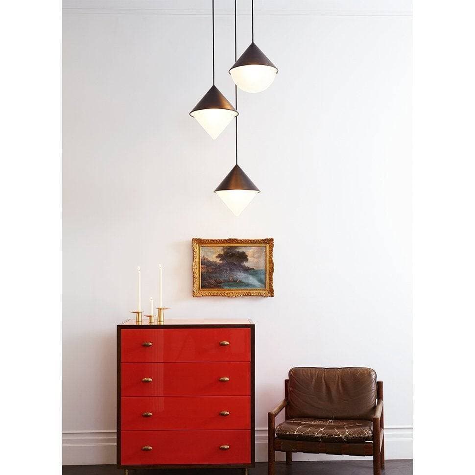 Подвесной светильник Roll & Hill Half & Half Pendant Hemisphere — фото 3