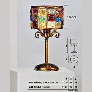 Настольный светильник Longobard TOKYO 1004/С amber 1F Longobard