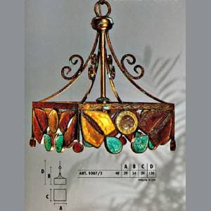 Подвесной светильник Longobard TOKYO 1007/2 4F Longobard