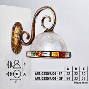 Настенный светильник Longobard 0230/A/04 1F Longobard