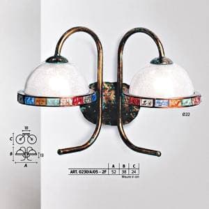 Настенный светильник Longobard 0230/A/03 1F Longobard