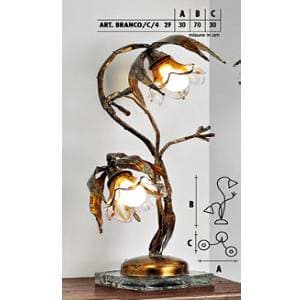 Настольный светильник Longobard BRANCO/C/4 2F Longobard