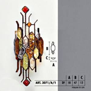 Настенный светильник Longobard DALY 3071/A/1 2F Longobard