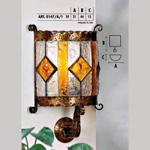 Настенный светильник Longobard PAGODA 0147/A/1 1F Longobard