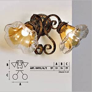 Настенный светильник Longobard VALENCIA 0493/A/1 1F Longobard