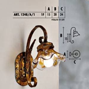 Настенный светильник Longobard VALENCIA 1248/A/1 1F Longobard