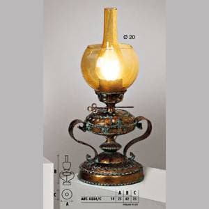 Настольный светильник Longobard TOLEDO 0354/С 1F Longobard