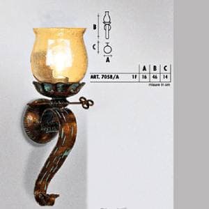 Настенный светильник Longobard TOLEDO 7058/A 1F Longobard