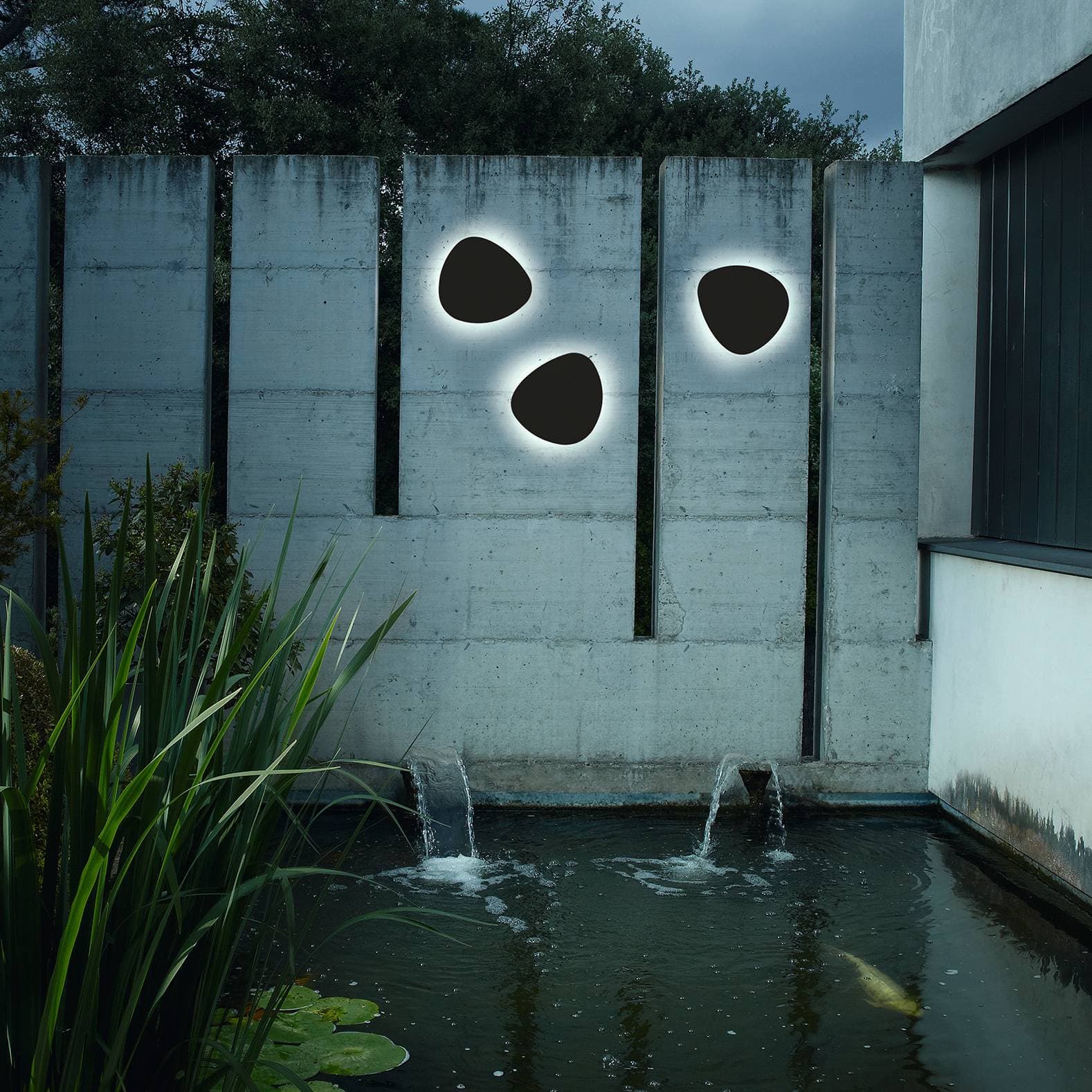 Настенный светильник Bover Tria 04 Outdoor Bover