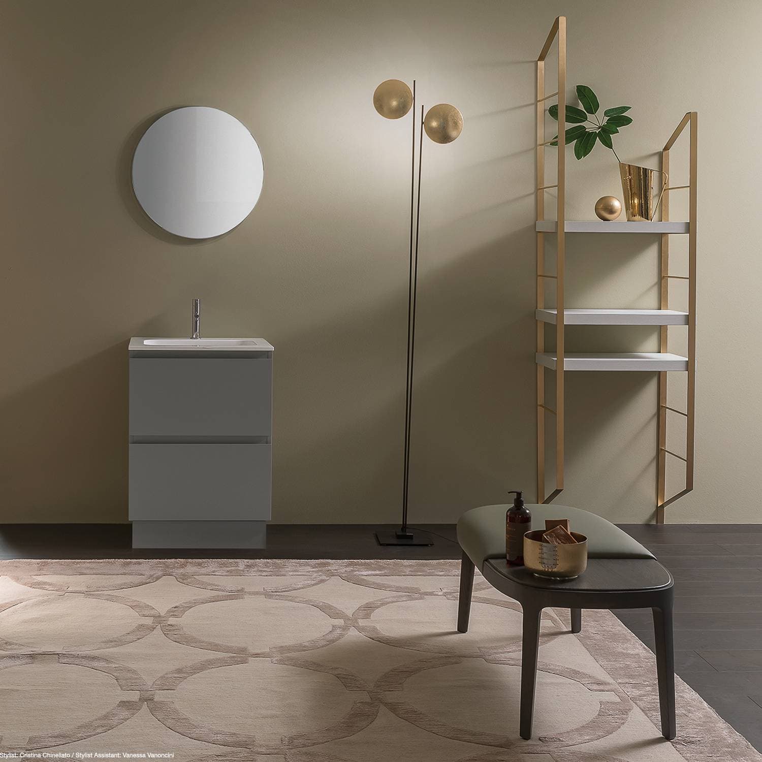 Напольный светильник Catellani&Smith Lederam F2 Catellani&Smith