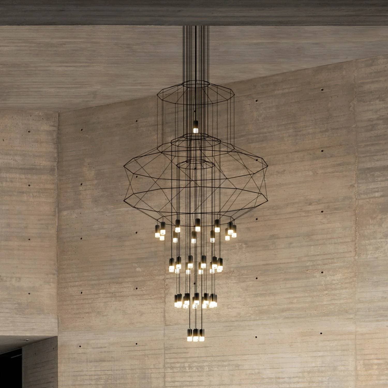 Люстра Vibia Wireflow 0374 Vibia