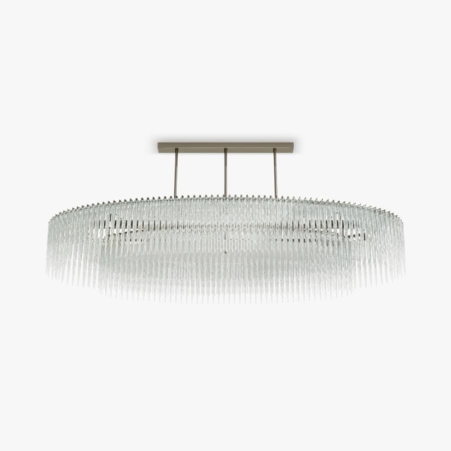 Подвесной светильник Bella Figura Ice Oval Chandelier 160 Bella Figura