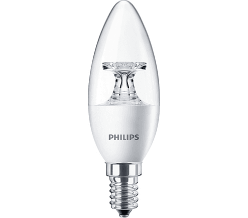 Светодиодная лампа Philips CorePro LEDcandle ND 5.5-40W E14 840 B35 CL
