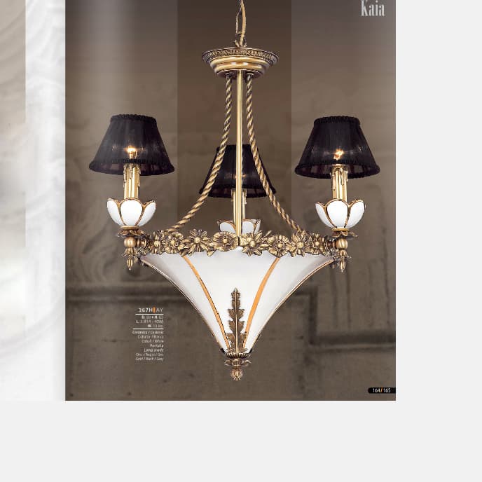Люстра Riperlamp Kaia 367 H AY Riperlamp