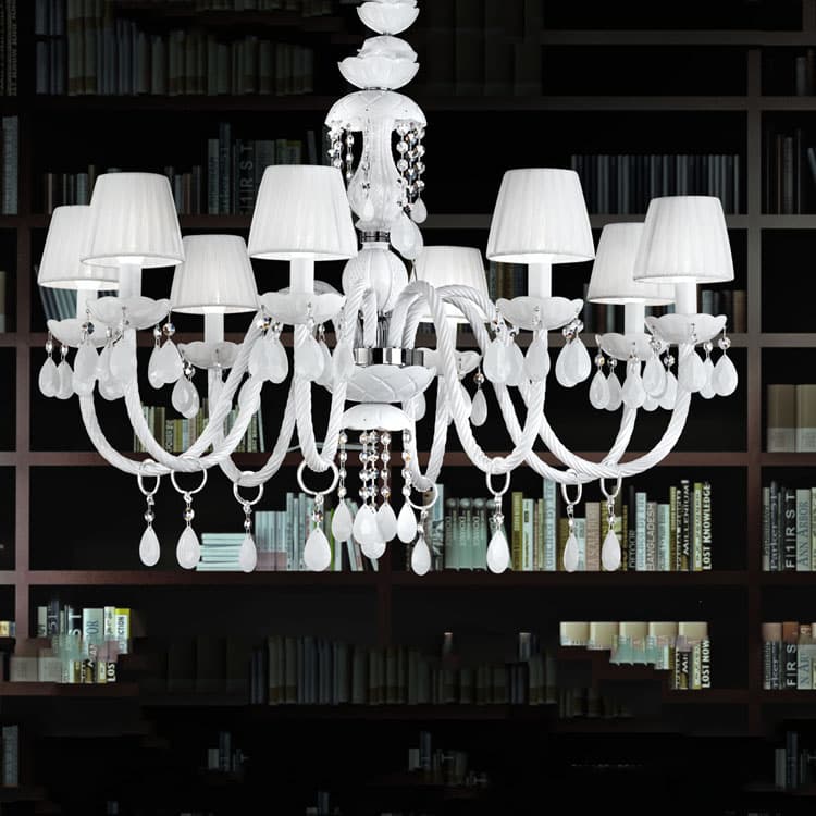 Люстра MASIERO (Emme Pi Light) MILORD - 3587 8+4 MASIERO (Emme Pi Light)