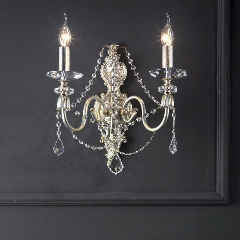 Ciciriello Lampadari Charme applique 2 luci Ciciriello Lampadari