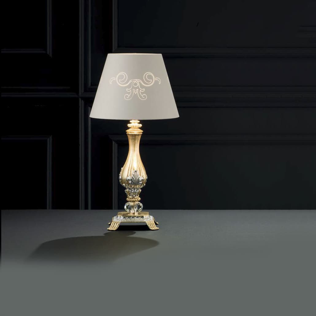 Настольная лампа Ciciriello Lampadari Dominique lume piccolo Ciciriello Lampadari