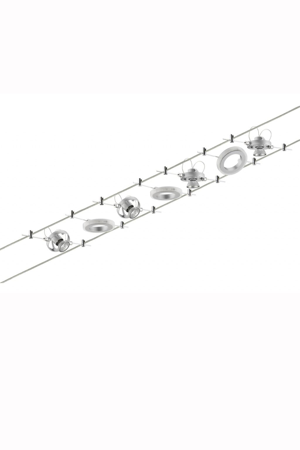 Подвесная система освещения Paulmann HaloLED 4x20W + 3x1,5W GU4, 12V 94070 Paulmann