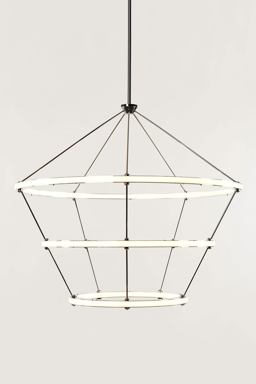 Подвесной светильник Roll & Hill Halo Chandelier - 3 Rings Roll & Hill